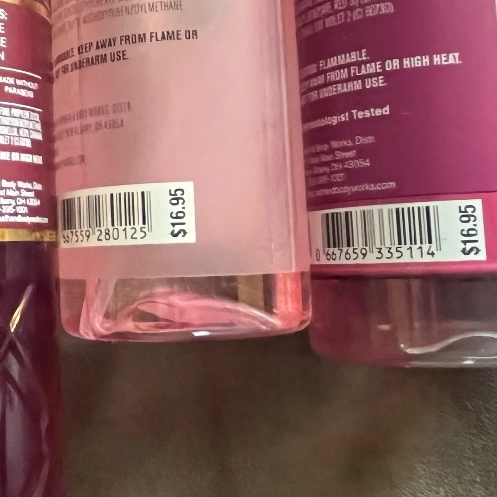 Pink Obsessed and Sweetheart Cherry Fragrance Mists - Picture 2 of 5